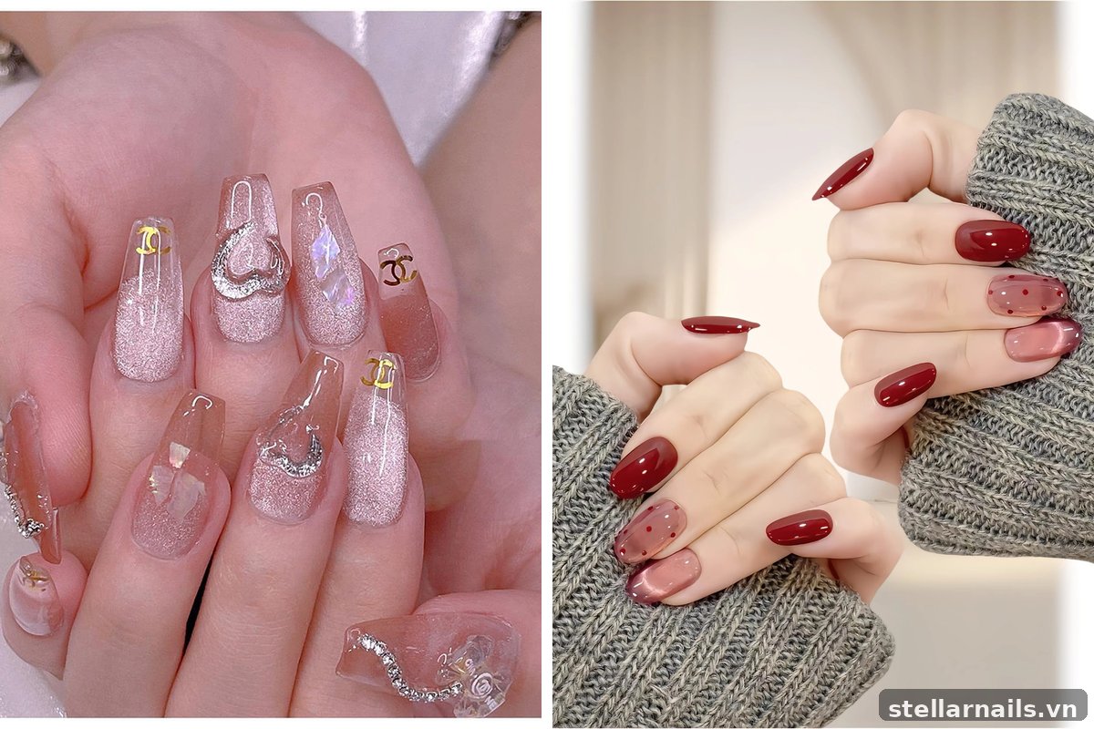 nail mắt mèo xanh ngọc ánh sáng