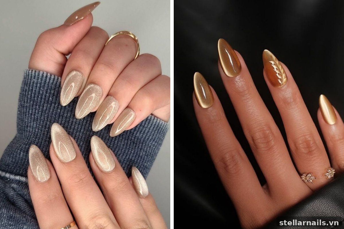 nail mắt mèo ánh ngọc trai dịu dàng